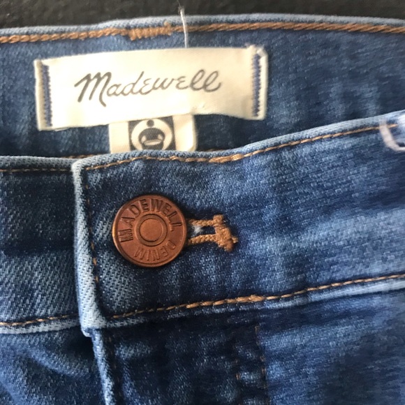 Madewell 10" High Rise Skinny Jeans Size 29 - Picture 7 of 14